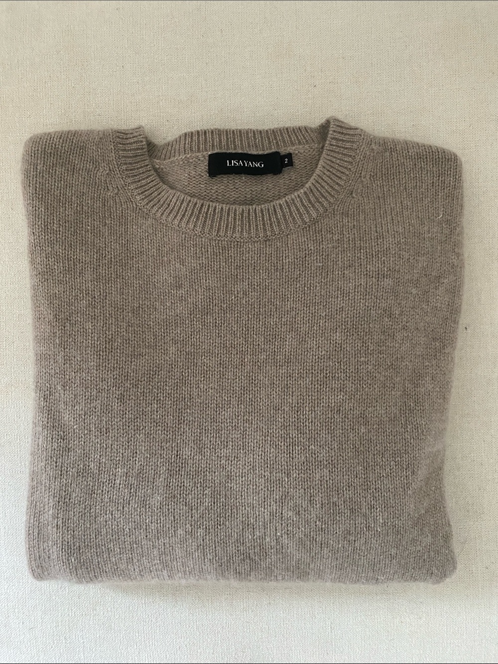 100% Cashmere Lisa Yang Slouchy Crew